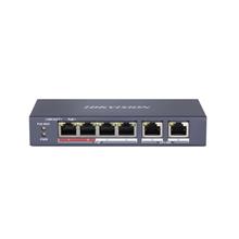 Hikvision Ds-3E0106P-E/M 4 Port 10/100 Yönetilemez Poe 30W Switch