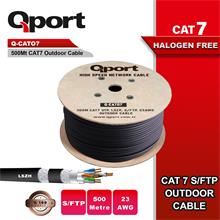 Qport 500 Metre Q-Cato7 Lsoh Halogeen Free Cat7 Kablo