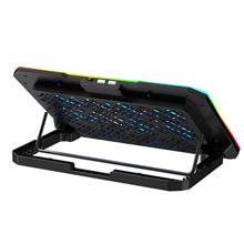 Gamebooster Gb-Ns61 Storm 17 Fan/Rgb Kontrollü 2Xusb Portlu Notebook Soğutucu
