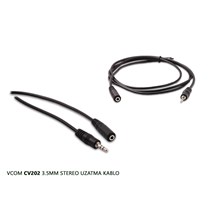 Vcom Cv202 3.5Mm 1.8Mt Stereo Uzatma Kablo(Kablo Str Vcom Cv202-1,8) - 1