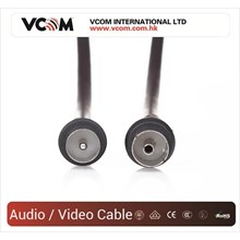 Vcom Cv602-B 3Mt Analog Siyah Tv Uzatma(Kablo Vcom Cv602B-3) - 1
