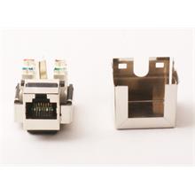 Vcom Nm225 Cat6 Utp Keystone Jack 10Lu Paket(Kablo Kon Nm225) - 1