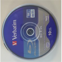 Verbatim Bd-R Dl 10Lu Blu-Ray 50Gb 6X(Bd-R Dl 10Lu Vrb Br) - 1