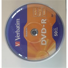 Verbatim Dvd-R 50Li Datalife 4,7Gb 16X 120Min (069724-02)(Dvd-R 50Li Vrb Dl) - 1