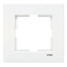 Viko Karre Beyaz Tekli Çerçeve (90960200)(Kablo P Viko 90960200) - 1