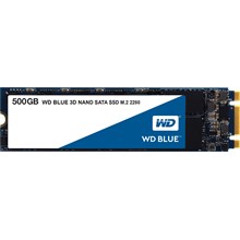 Wd 500Gb Blue M.2 Sata 560 Mbps - 530 Mbps Harddisk - Wds500G2B0B(Oem Hdd Ssd Wds500G2B0B) - 1