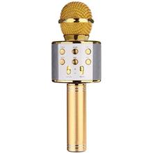Wster Ws-858 Gold Bluetoot Karaoke Mikrofon(Spk Wster Ws-858 Gold) - 1