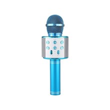 Wster Ws-858 Mavi Bluetooth Karaoke Mikrofon(Spk Wster Ws-858 Mavi) - 1