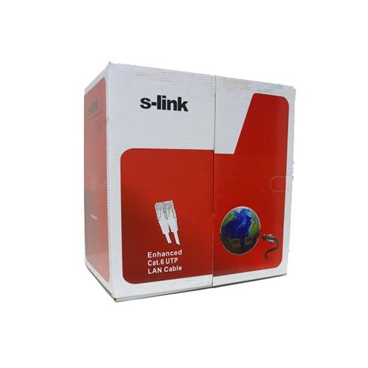 S-Link Sl-Cat608 305Mt Utp Cat6 Kablo 24Awg(Kablo Cat6 S-Link Cat608)