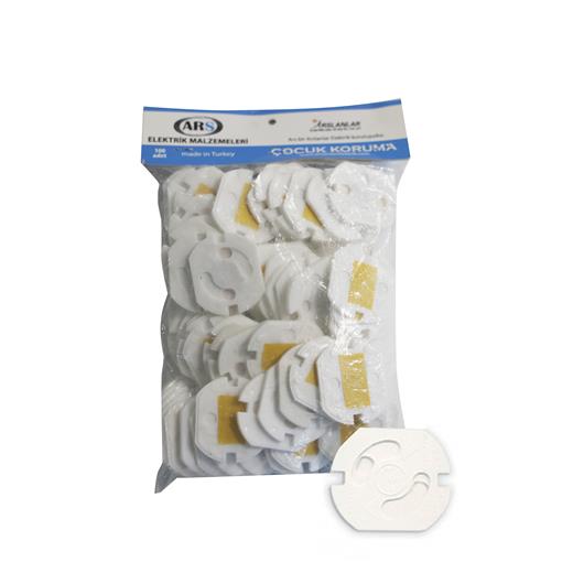 Ars Çocuk Korumalı Priz Yaylı Anahtarlı 10Pk(Kablo P Ars Koruma)