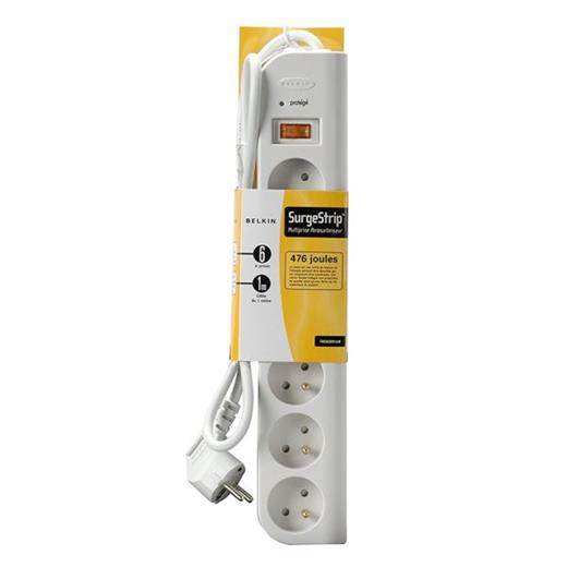 Belkin Akım Korumalı Uzatma Priz 6Lı 1M(Kablo P F9E600Fr1M)