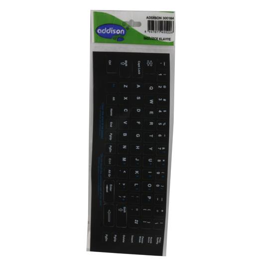 Addison 300164 İngilizce Q Klavye Stıker(Kl Addıson 300164)