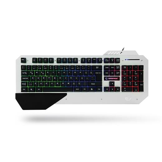 Everest Rampage Kb-R04 Siyah Usb Kablolu Gaming Aydınlatmalı 105 Tuşlu Klavye(Kl Everest Kb-R04)