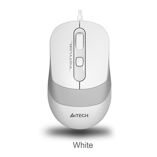 A4 Tech Fm10 Usb Fstyler Beyaz Optik 1600 Dpı Mouse(Mou Tech Fm10 Usb Beyaz)