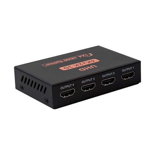 Hytech Hy-Lu4 4 Port 4K-2K Hdmı Splitter(Data Kvm Hytech Hy-Lu4 4)