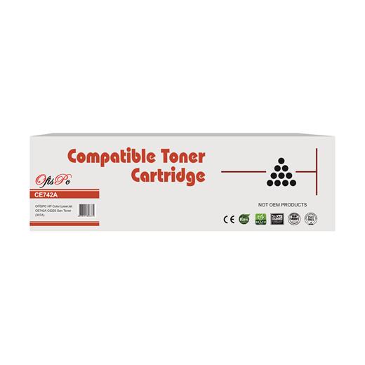 Ofispc Hp Ce742A Sarı Muadil Toner 307A-C5225(Mtm-Hp Ce742A O)