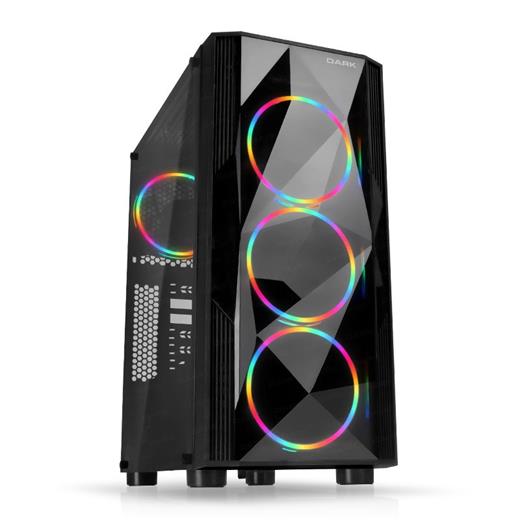 Dark Diamond Pro 600W Dkchdıamondpro600 Atx Led Fanlı Oyuncu Kasa(O Atx Dark Dkchdıamond60)