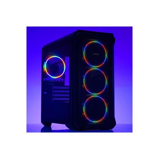 Dark Guardian Mini 4X12Cm Fixed Rgb Led Fanlı Usb 3.0 Bilgisayar Kasası (O Atx Dark Dkchgrmını)