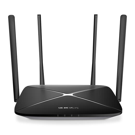 Tp-Link Mercusys Ac12G Dual Bant 4 Port Kablosuz Router Ac1200(Oem Ap Mercusys Ac12G)