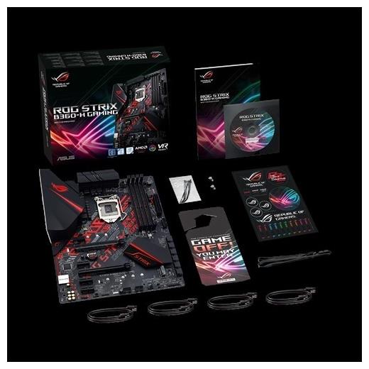 Asus Rog Strix B460-H Gaming 2666Mhz Ddr4 Soket 1151 Atx Anakart(Oem Brd Asus B460M-H Gam)