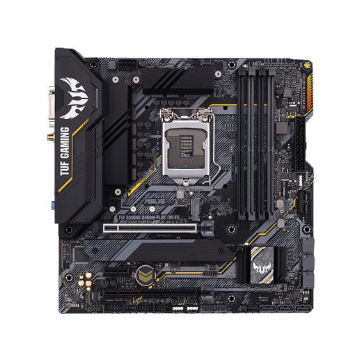 Asus Tuf Gaming B460M-Plus (Wı-Fı) Intel 10.Nesil Ddr4 Hdmı Dp Dvi 2Xm2 Usb3.1 Anakart(Oem Brd Asus B460M-Pls W)