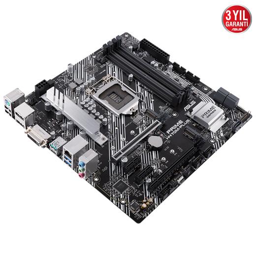 Asus Prıme H470M-Plus 2933Mhz Ddr4 Soket 1200 M.2 Dp Hdmı Dvı Matx Anakart(Oem Brd Asus H470M-Plus)