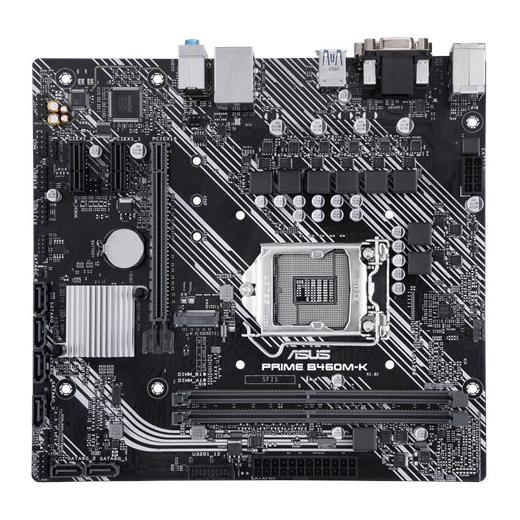 Asus Prime B460M-K Intel 10.Nesil Ddr4 Dvi Vga M2 Usb3.1 Anakart(Oem Brd Asus Prm B460M-K)