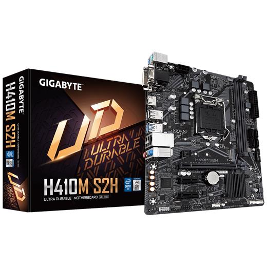 Gigabyte H410M S2H Intel 10.Nesil Ddr4 Dvi-Vga-Hdmi M2 Matx Anakart(Oem Brd Giga H410M S2H)