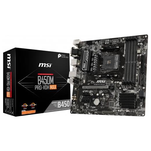 Msı B450M Pro-Vdh Max Amd Am4 Ddr4 Anakart(Oem Brd Msı B450Mprovdhm)