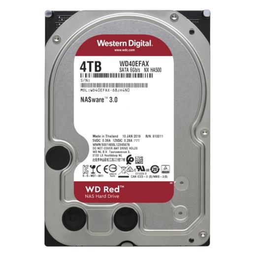 Wd 4Tb Red Wd40Efax 5400Rpm 6Gb-S Sata 3.5
