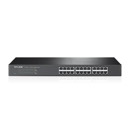 Tp-Link Tl-Sf1024D 24 Port 10-100 Mbps Switch Çelik Kasa Rack Mount(Oem Hub 24 Tl-Sf1024D)