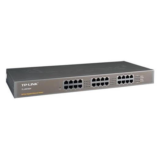 Tp-Link Tl-Sg1024D 24 Port 10-100-1000 Mbps Switch Çelik Kasa Rack Mount(Oem Hub 24 Tl-Sg1024D)