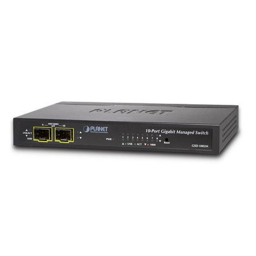 Planet 8-Port 10-100-1000Base-T Ieee 802.3At-Afpoe(Oem Hub 8 Pl-Gsd-1002M)