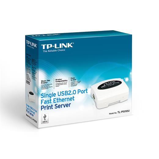 Tp-Link Tl-Ps110U 10-100 Mbps 1 Port Usb Print Server(Oem Prntsrv Tl-Ps110U)