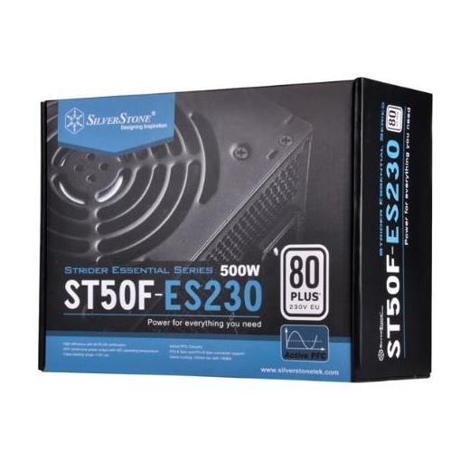 Silverstone Strider 80Plus Sertifikalı 500W (Tek 12V Kanal, 38A Akım) Güç Kaynağı(Oem Pw Sılverstone 500W)
