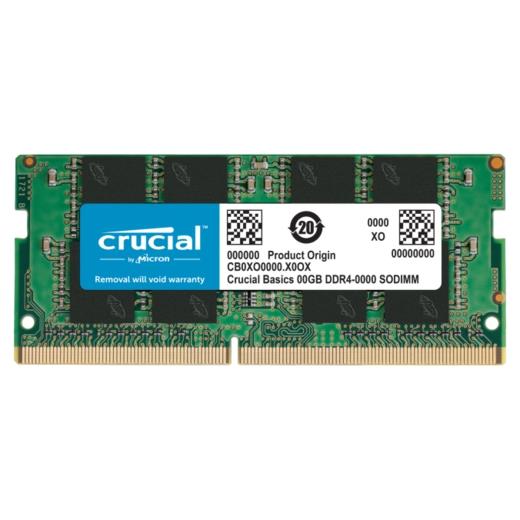 Crucial Basics Ntb 8Gb 2400Mhz Ddr4 Cb8Gs2400-Kutu Notebook Ram(Oem Ram Not C 8-2400)