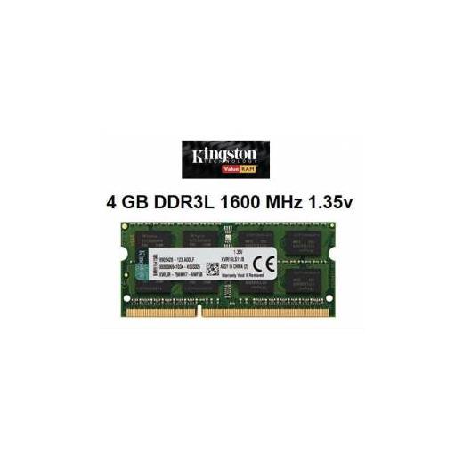 Kıngston 4Gb 1600 Mhz 1,35V Cl 11 Kvr16Ls11-4 Kutulu Notebook Ram(Oem Ram Not K 4-1600 Lv)