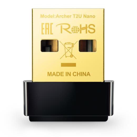 Tp-Link Archer T2U Nano 600 Mbps Kablosuz Usb Adaptör Ac600(Oem Wı-Fı Archer T2Unano)