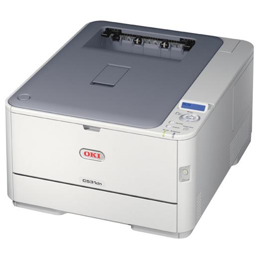 Oki C532Dn Renkli Yazıcı Dubleks Network 46356102(Okıy C532Dn)