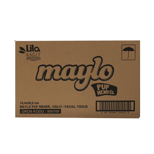 Maylo Puf Mendil 500709 1800 Adet (150-12)(Peçete Maylo 500709 150X)