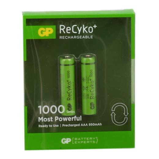 Gp Aaa 1000 Mah Şarjlı İnce Kalem Pil 2Li Paket Gp100Aahcemtr-2Gb(Pil Gp Gp100Aaahchp-2Uc)