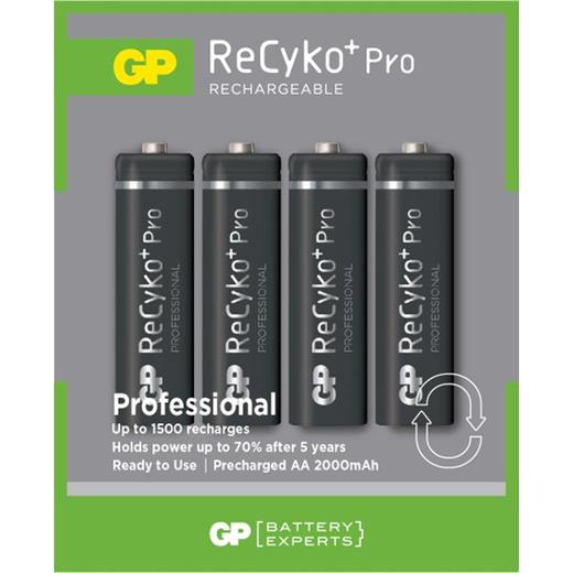 Gp Aa 2100 Mah Şarjlı Kalem Pil 4Lü Paket Gp210Aahcbem-2Gb4(Pil Gp Gp210Aahcbem-2Gb4)