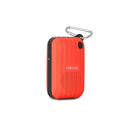Mikado Md-22Bt Kırmızı Kart+Fm Destekli Bluetooth Speaker(Spk Mıkado Md-22Bt Kırm.)