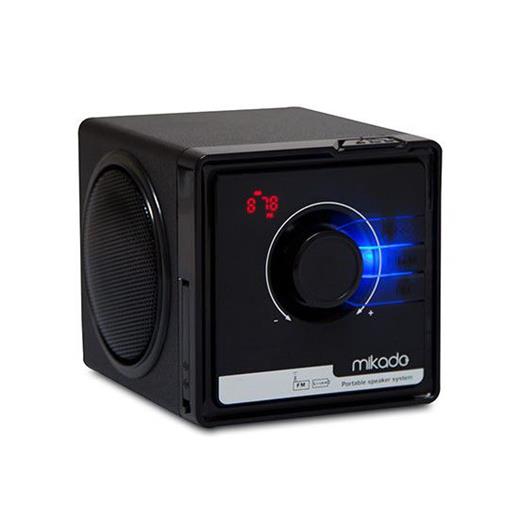 Mikado Bt-236 3W+3W Siyah Bluetooth Sd+Mmc+Fm Müzik Kutusu Speaker(Spk Mikado Bt-236)