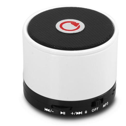 Mikado Md-10Bt Beyaz Sd- Fm Destekli Bluetooth Speaker(Spk Mikado Md-10Bt Beyaz)