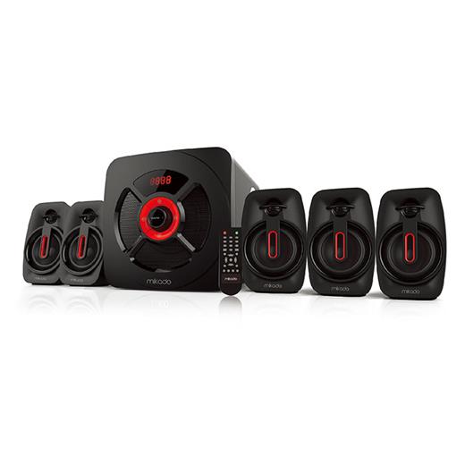 Mikado Md-730Bt 5+1 30W-8W-5 Usb+Sd+Fm Destekli Bluetooth Speaker(Spk Mikado Md-730Bt)
