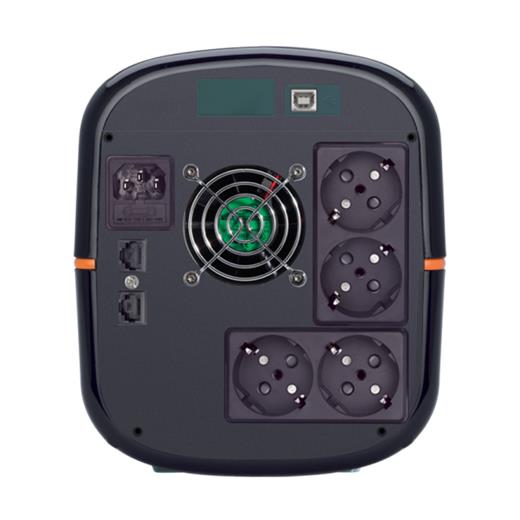 Tunçmatik Digitech Eco 2000Va Lineinteractive Ups 2X9Ah Akü(Ups Tunç Dıg Eco 2000Va)