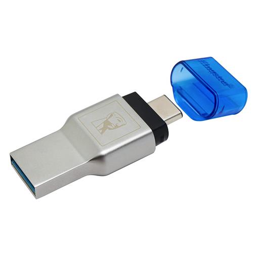 Kingston Fcr-Ml3C Mobilelite Duo 3C Usb3.1+Type C Sd-Micro Sd Kart Okuyucu(Usb Reader Fcr-Ml3C)