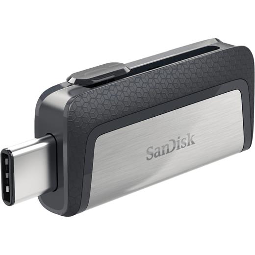 Sandisk Sdddc2-128G-G46 128Gb Type-C Dual 3.0 Usb Flash Bellek(Blk Usb 128Gb Sdddc2-128)