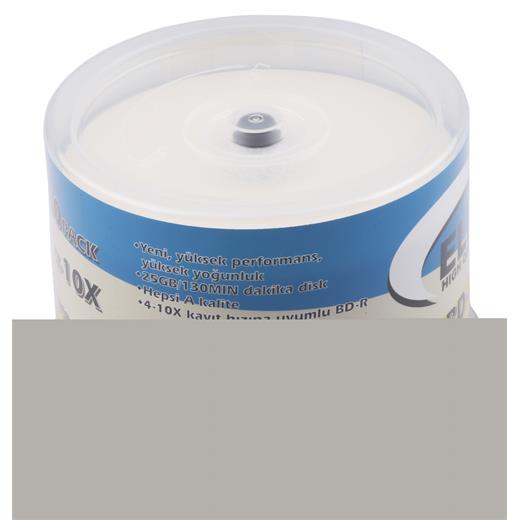 Elba Blu-Ray Bd-R 10X 25Gb 50Li Cake Box Prıntable(Blu-Ray 50Li Elba)